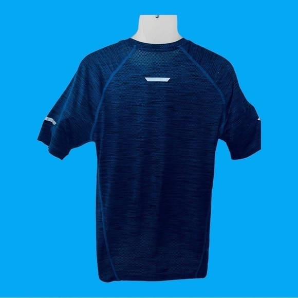 Men’s Champion Running Performance T-Shirt Blue Size M - Picture 2 of 6